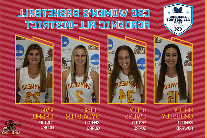 Four Griffins Honored on CSC DIII Academic  All-District Women’s Basketball Team